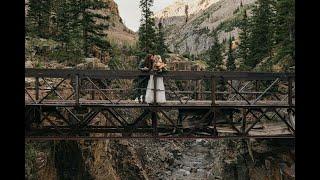 Eureka Lodge - Silverton Colorado Mountain Wedding with Amanda & Casey.