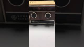 GE AM clock alarm radio test