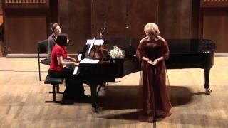 Марина Ефанова - Ц.Кюи - "Коснулась я цветка"