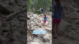 SOOO worth it!!  Family hike to St. Mary’s Glacier, Colorado ️ #shorts #travel