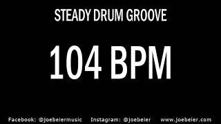 104 BPM - Rock Drum Beat - Backing Track - Practice Tool