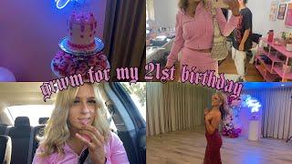 21st Birthday Vlog (Prep, GRWM & Party)