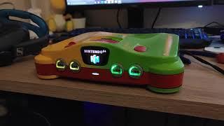 Custom Nintendo 64  LED Mod