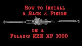 RackBoss HD Rack and Pinion Install | Polaris RZR 1000 | How To | SuperATV