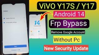 Vivo Y17S Android 14 FRP Bypass without PC | Remove Google Account | New Security Update 2024"