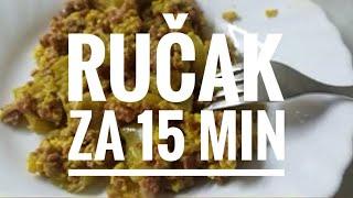 Letnji ručak za 15 min️Prženija#ručak #brzo #paprika