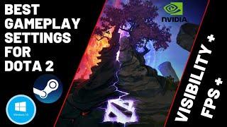 Dota 2 - Settings for Best FPS in 2021 - Game Mode - Nvidia - Launch Options - Power Options- NO LAG