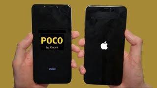 Pocophone F1 vs iPhone XS Max Speed Test, Cameras & Speakers!