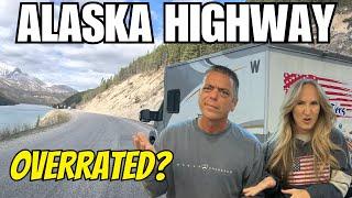 TRAVEL TO ALASKA - HOW BAD IS THE ALASKA HIGHWAY - FIRE CONCERNS - ALASKA SERIES #2