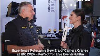 Experience Polecam’s New Era of Camera Cranes at IBC 2024 – Perfect for Live Events & Film