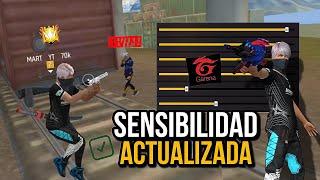 SENSIBILIDAD ACTUALIZADA️Para dar TODO ROJO en FREE FIRE