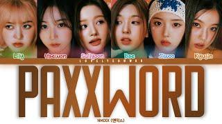 NMIXX (엔믹스) – PAXXWORD Lyrics (Color Coded Han/Rom/Eng)