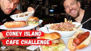 SCOTT EATS | w/ @JoelHansen  | CONEY ISLAND Cafe | Regina Saskatchewan | Elvis Presley Challenge