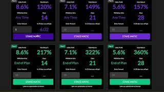 MATICSTAKE APP IS OFFERING 22- 20% DAILY & 360% IN 28 DAYS! #maticstake