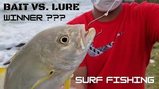 SURF FISHING - BAIT Vs. LURE - WINNER ??  | SRI LANKA FISHING | 4K Video