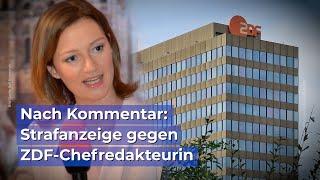 Strafanzeige gegen ZDF-Chefredakteurin