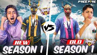 New Vs Old Season 1 Battle1 Vs 1 Mobile Vs IpadWith Little Brother[A_s Gaming] - Free Fire India