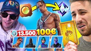 Shoppo 13.500 VBUCKS a SMI se mi CARRIA in RANKED! Stagione 2 Capitolo 6 Fortnite ITA!