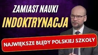 Zamiast człowieka kształtuje robota, zamiast moralności deprawacja. Grzechy polskiej szkoły.