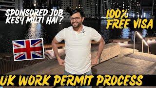 How to get 100% FREE UK work visa from Pakistan/india 2023 | Uk work permit Step by step process