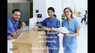 Hospital uniform fabric | Ankit Textiles Uniform Fabric #Ankittextiles