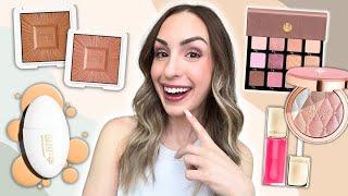 NEW SPRING MAKEUP!  Reviewing the hottest new releases | RMS Bronzers, Charlotte Tilbury Multiglow