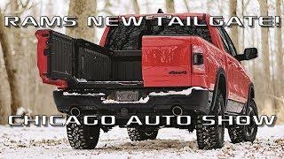 Rams new Multifunction Tailgate revealed! Chicago Auto show