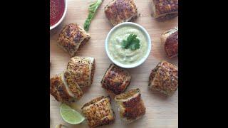 Minty Coconut Yogurt Dipping Sauce | eVeganRecipes