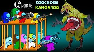 어몽어스 VS ZOOCHOSIS KANGAROO #1 | Among Us Zombies Animation