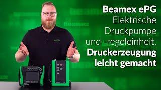 Beamex ePG - Elektrische Druckpumpe und -regeleinheit. Druckerzeugung leicht gemacht.