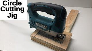 Jigsaw Circle Cutting Jig- Cut Perfect Circles