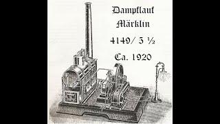 Märklin 4149 / 5 1/2 Dampfmaschine model steam engine