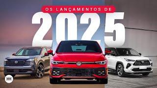 OS LANÇAMENTOS DE CARROS PREVISTOS PARA 2025  QUAL O MAIS AGUARDADO?