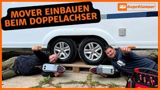 Mover im Doppelachser Wohnwagen einbauen - ALKO Mammut für Tandemachser | Einbau Schritt für Schritt