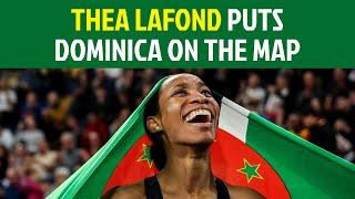 THEA LAFOND MAKES HISTORY BY WINNING TRIPLE JUMP GOLD - Watch Quick Details & Some Fan Reactions