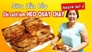 Siêu đầu bếp chỉ cách làm HEO QUAY CHAY ngon giòn rụm | Cách làm món chay| Ù thích ăn chay