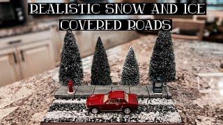 Realistic Snow and Ice Covered Roads