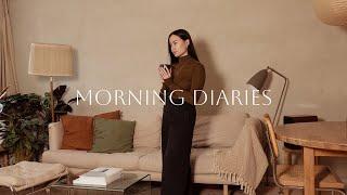  Morning Diaries | Wie man einen entspannten Tag zu Hause hat | Sunday Reset Aesthetic ASMR