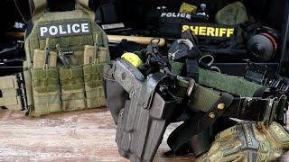 SWAT Duty Belt and Plate Carrier Setup