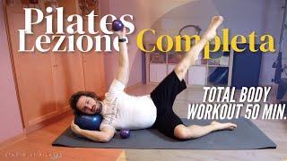 Lezione Completa di Pilates da fare a Casa - Total Body Workout 50 MIN.