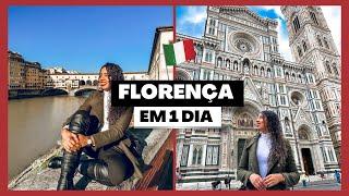 VLOG: 1 dia em Florença, o que fazer? Museu GUCCI, UFFIZI, compras Zara e +