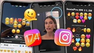 INSTAPRO IOS ATUALIZADO 2024 INSTAGRAM estilo IPHONE com EMOJIS iOS + iOS FONTS + REPOST REELS iOS 