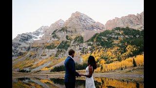 Maroon Bells Elopement Film