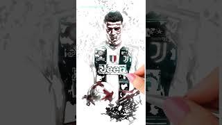 "Drawing Hyper-Realistic Cristiano Ronaldo in Juventus! 