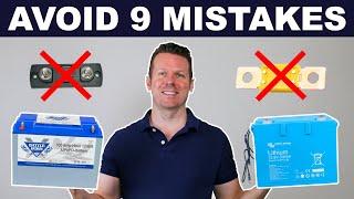 The Top 9 Lithium Battery Mistakes for Van and RV Power Systems