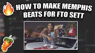 How To Make Memphis Beats Step-By-Step (Fto Sett, Gucci Mane, 1017 ) Silent Cook-up | FL Studio