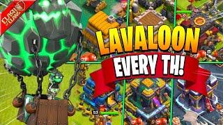 How to Use the Lavaloon Troop at ALL Town Hall Levels