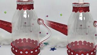 bonitas MANUALIDADES con botellas plasticas/hermosas teteritas con botellas de plastico