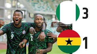 NIGERIA VS GHANA (EXTENDED HIGHLIGHT OF THE DEMOLITION OF THE BLACK GALAXIES