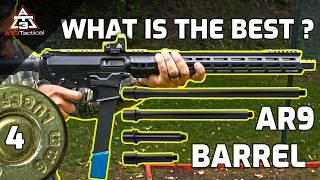 Ep 4 | THE BEST Barrel for a 9mm PCC Is… | Ultimate AR9 Build Guide